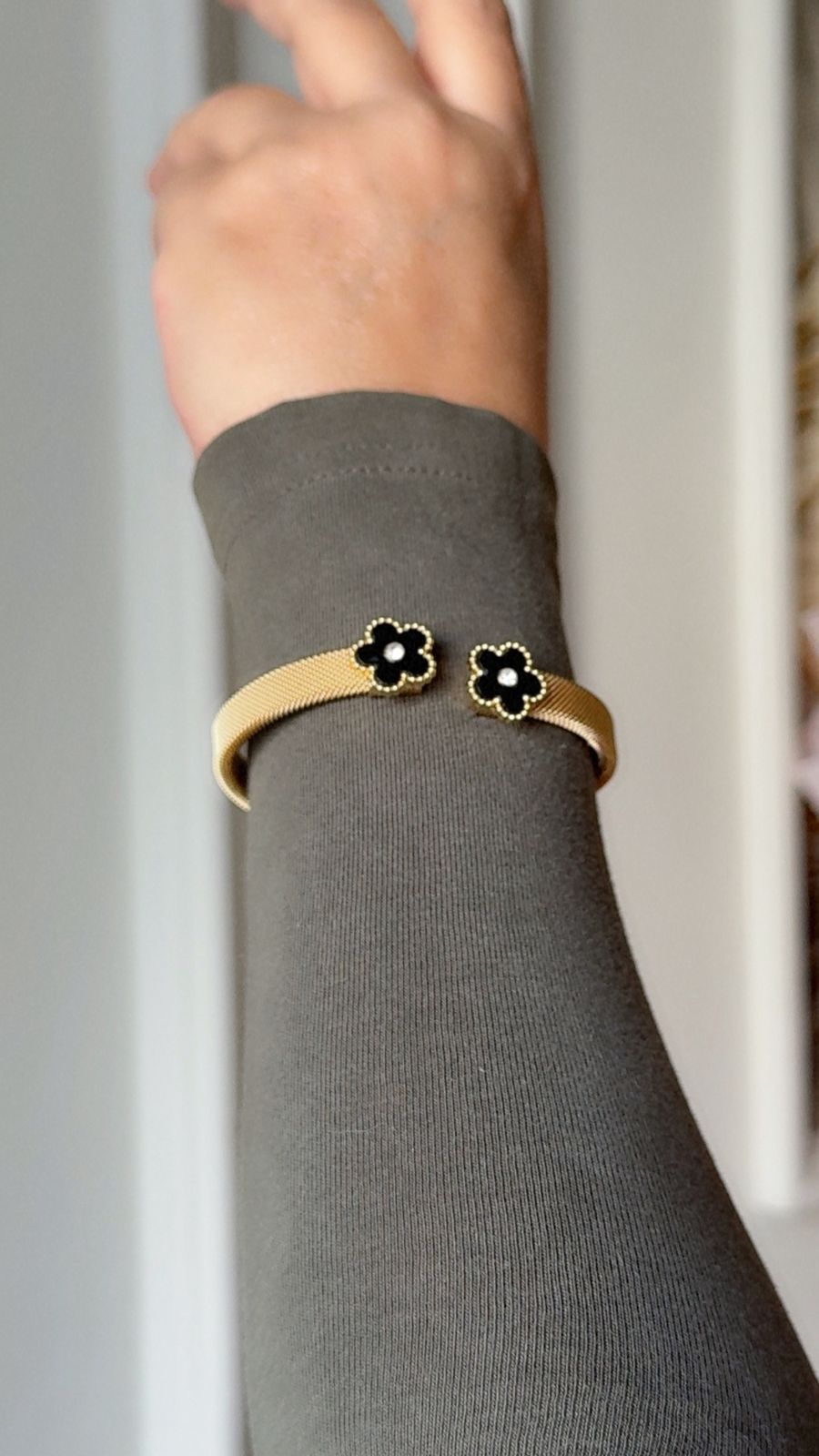 Midnight Clover Luxe Bracelet